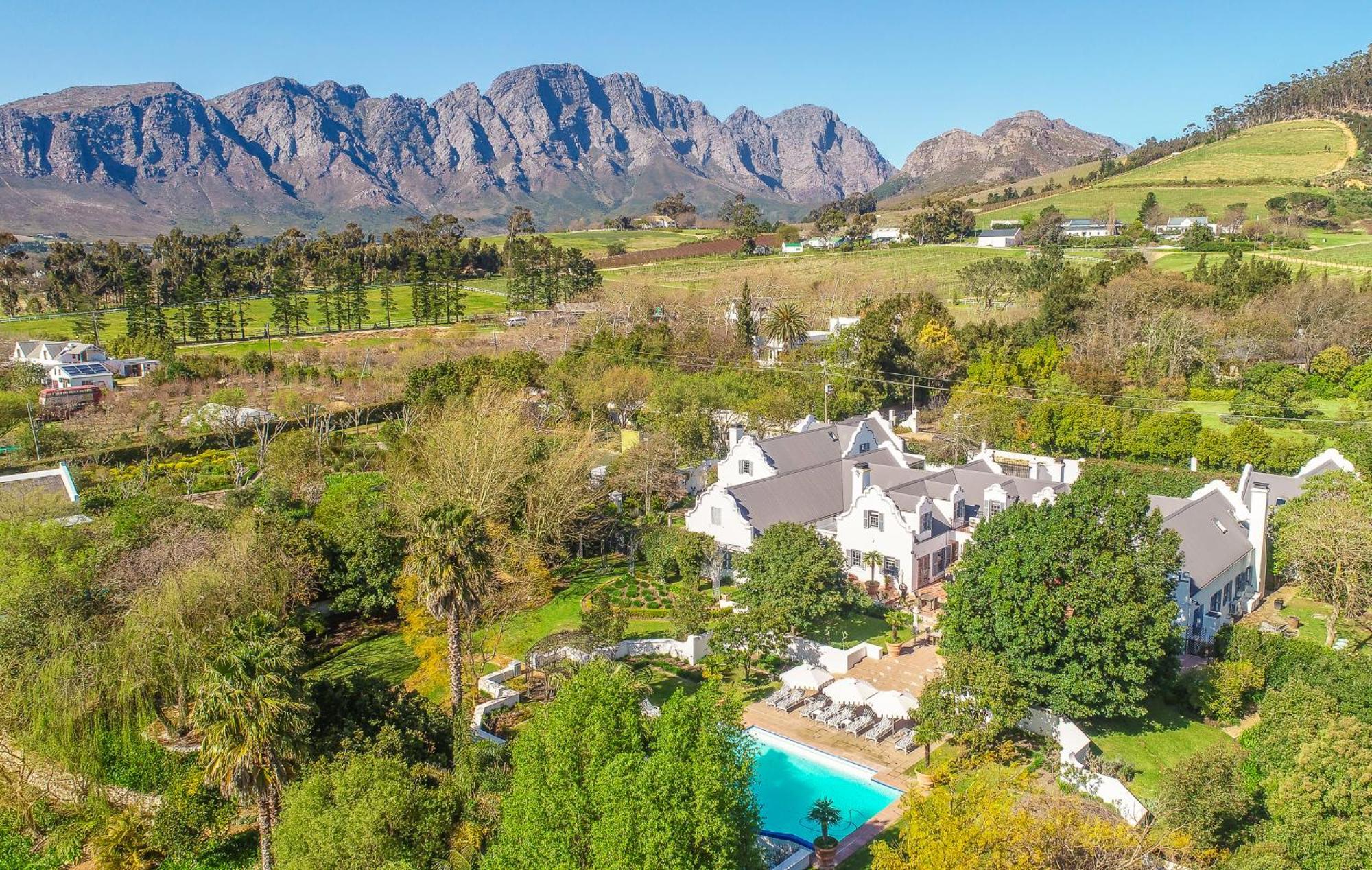 Franschhoek Manor Luxury Boutique Guesthouse Екстериор снимка